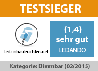 Testsieger - Dimmbare LED Einbaustrahler 2015